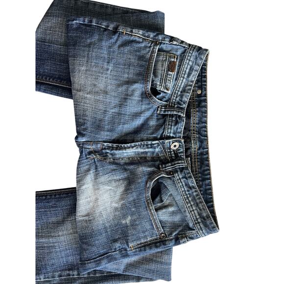 Buffalo by David Bitton Men's Blue Straight Denim Jeans Pants Size 32 - Picture 3 of 10